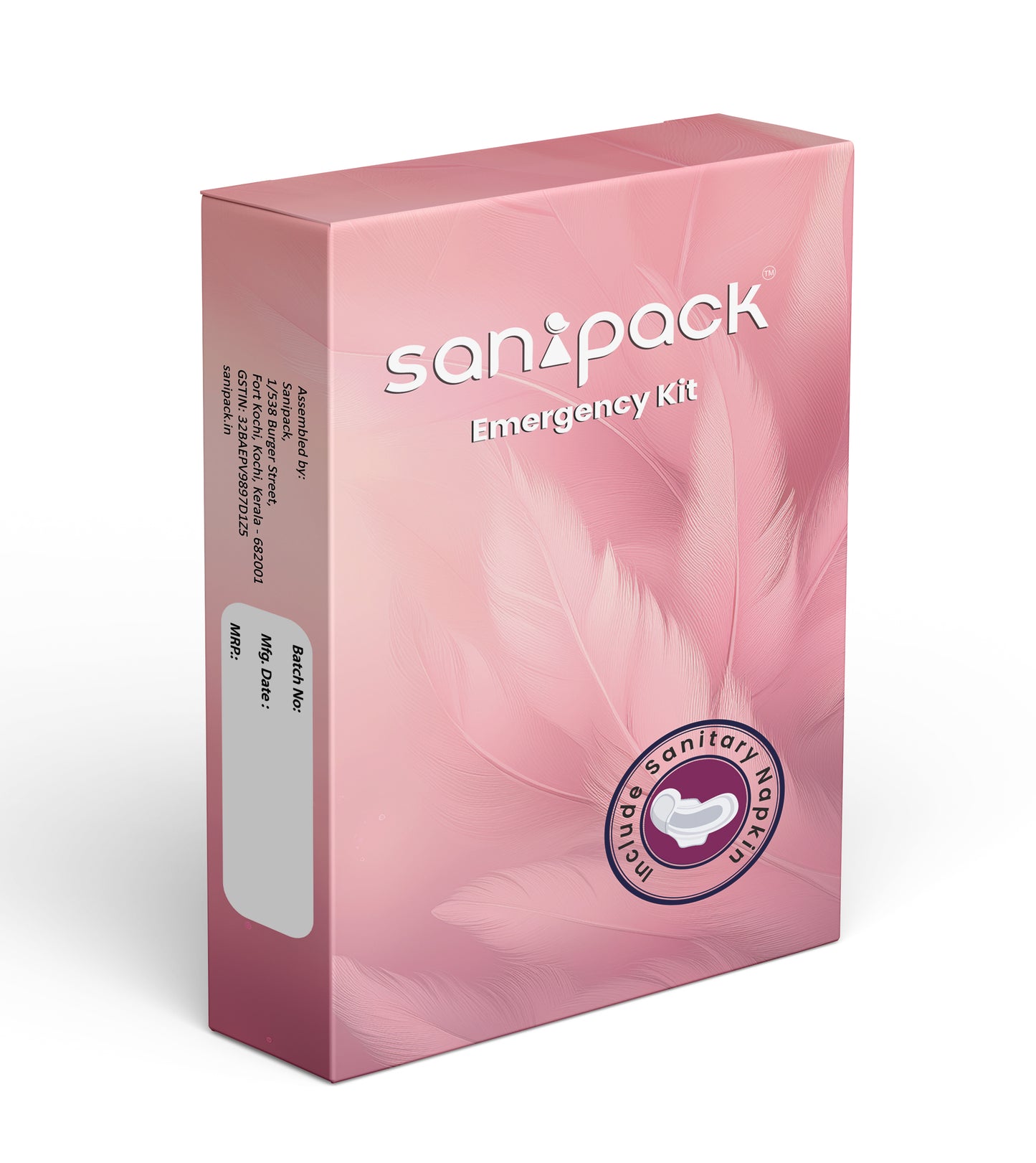 Sanipack™  Period Kit : (Pack of 5 with Discount)